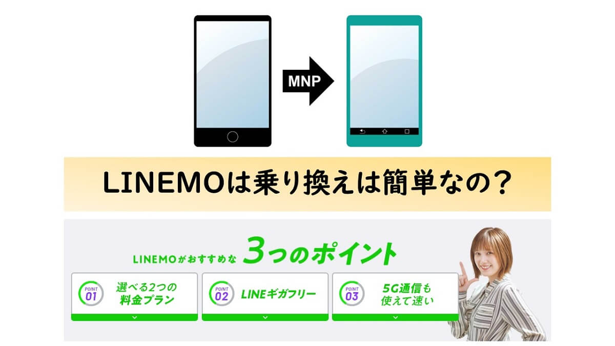 LINEMOは乗り換えは簡単なの？デビットカードでも契約できる！